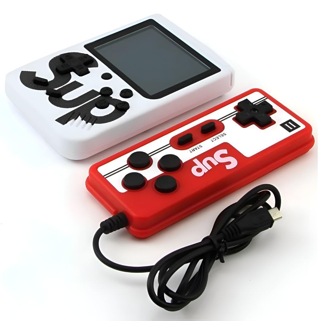 See full amazon price history chart for Gamizmo Video Game Console: Sup 400 in 1 Games Box Handheld– Classic Retro Tv Gaming 2 Player Support, Best Game Controller Set for Kids(Random Colour) (SUP 400- Dual) Gamizmo Video Game Console: Sup 400 in 1 Games Box Handheld– Classic Retro Tv Gaming 2 Player Support, Best Game Controller Set for Kids(Random Colour) (SUP 400- Dual) (B0DGV49GGC) Amazon Price History, Amazon Price Tracker