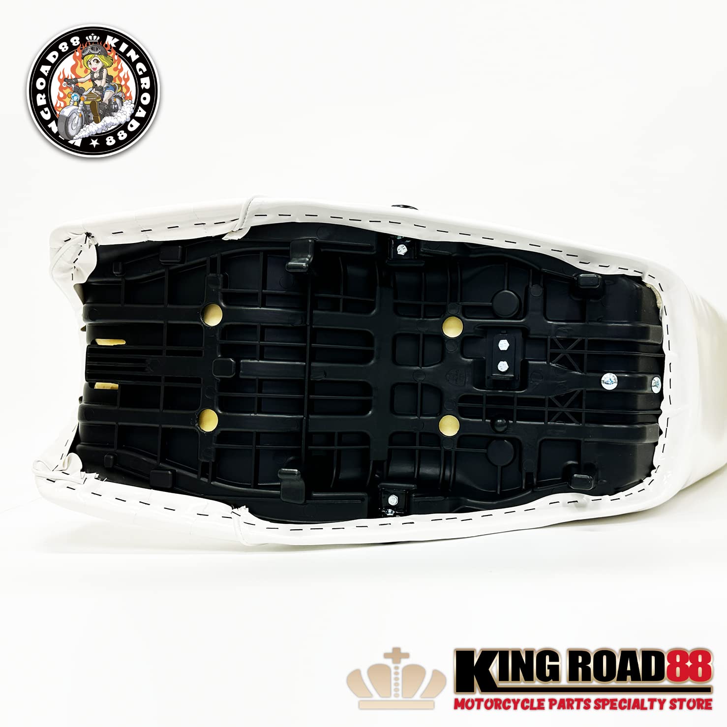 ＸＪＲ４００　前期　白　エナ　６０ｃｍ　三段シート/補強入り Amazon | XJR400 前期 白エナ 60cm 三段シート