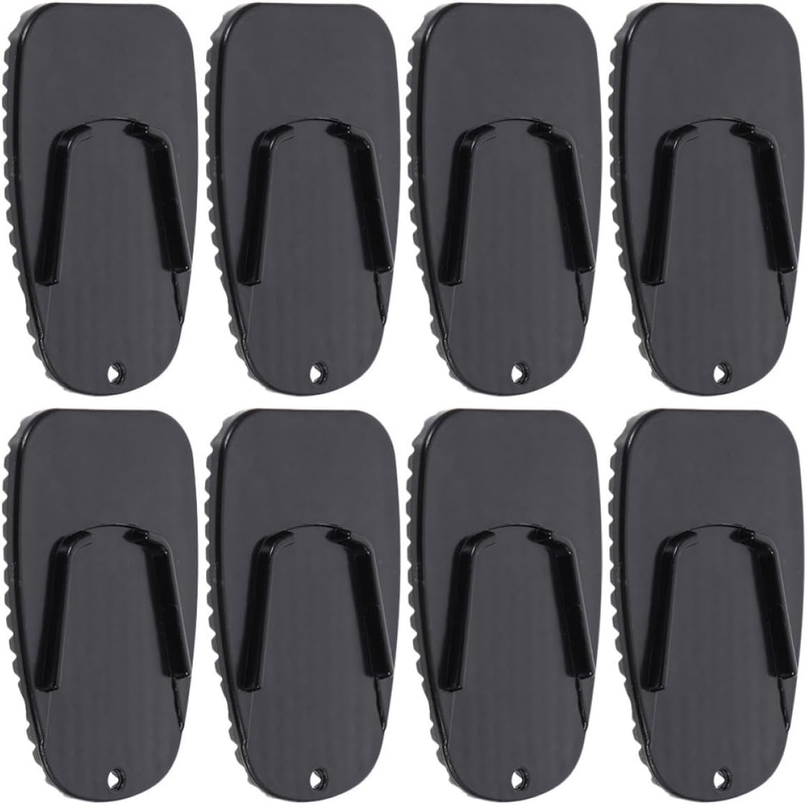 Zerodeko 8Pcs Motorcycle Kickstand Pad Durable Side Stand Cushion for Safe Parking Grass Gravel Lightweight Portable Motorcycle Foot Support Mat