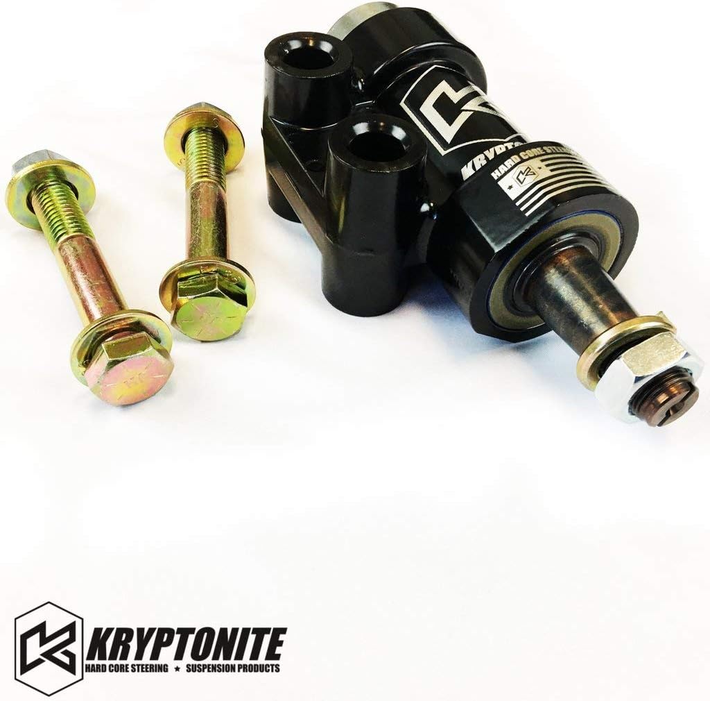 Kryptonite Death Grip Idler Arm Support Compatible with 2011-2019 Chevy/GMC 2500HD 3500HD KR280