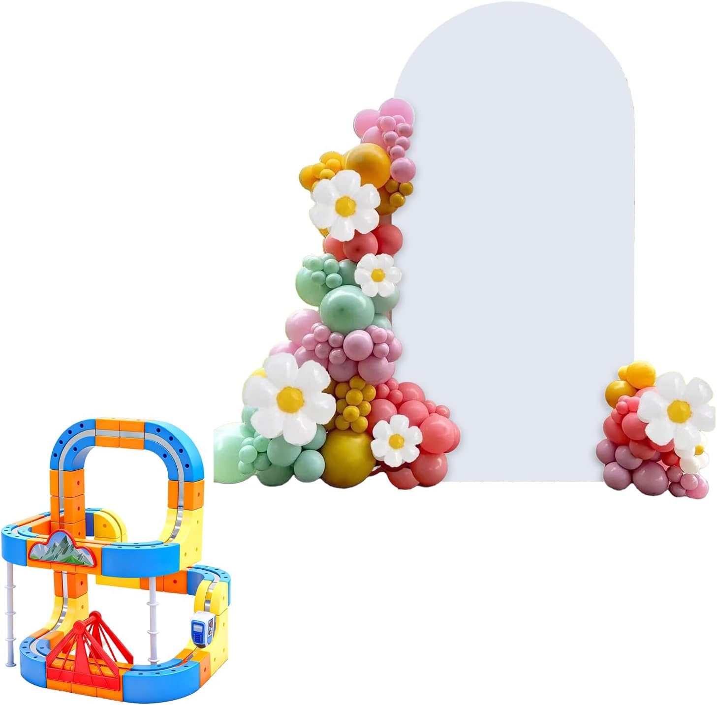 Magnetic Track Car Toys klick Rail Electric Train Set 3D Infinity Track