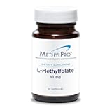MethylPro L-Methylfolate 10 mg - L Methyl Folate, Methylfolate Supplement for Women & Men, Methylated Vitamin B9 (5-MTHF) for Brain Health, Focus, Calm - 30 Capsules (Pack of 1)
