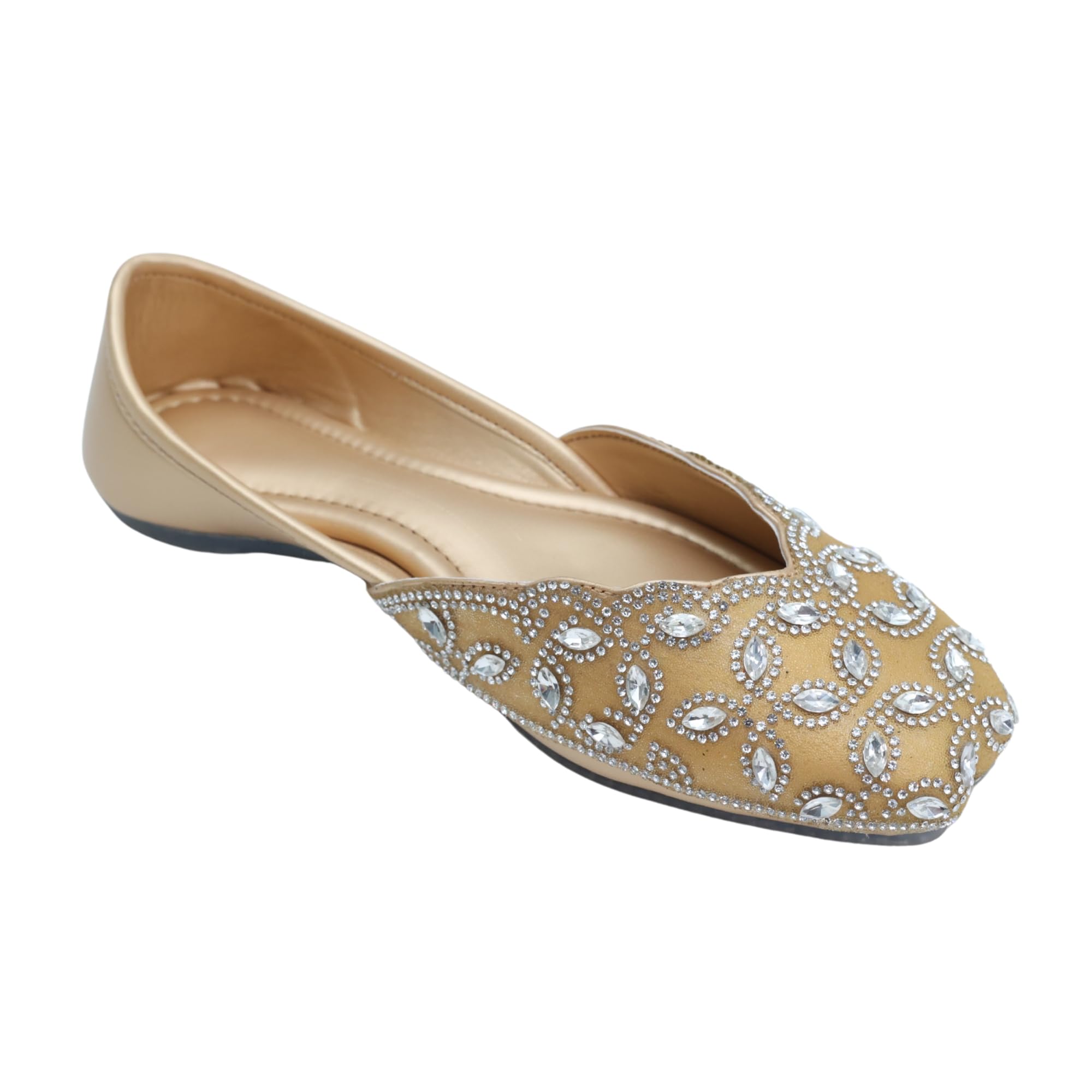 Women Embellished Ethnic Shoes Traditional Handcrafted Punjabi Jutti-image-34