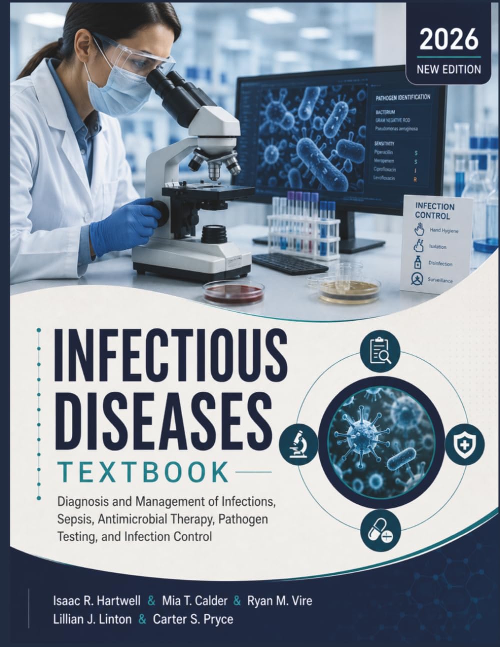 Infectious Diseases Textbook: Diagnosis and Management of Infections, Sepsis, Antimicrobial Therapy, Pathogen Testing, and Infection Control