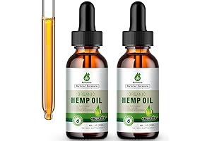 Hemp Oil Organic Premium (2 Pack) CBD Tincture for Pets
