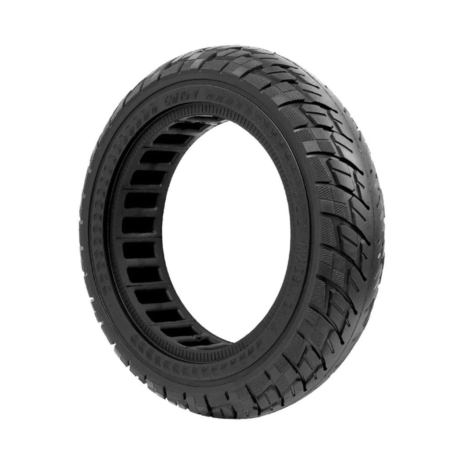 Neumáticos sólidos for patinete eléctrico Xiaomi, 4 Pro de 10 pulgadas, antiexplosión, con diseño panal, 60/70-7.0, sin cámara Neumático macizo para patinete eléctrico