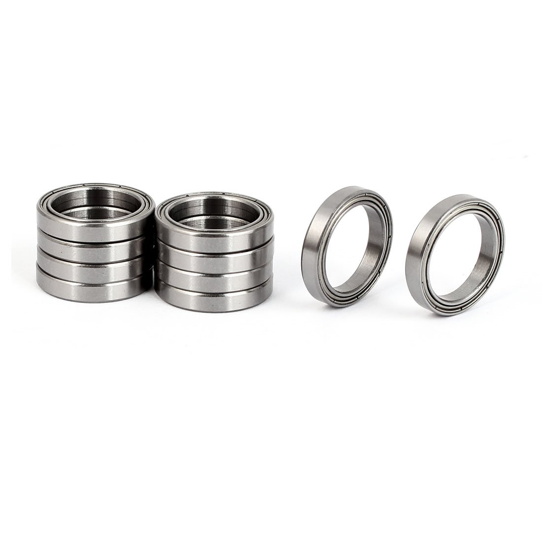 Kit Di Cuscinetti A Sfere A Gola Profonda Da 10 Pezzi, Doppia - Foto 2