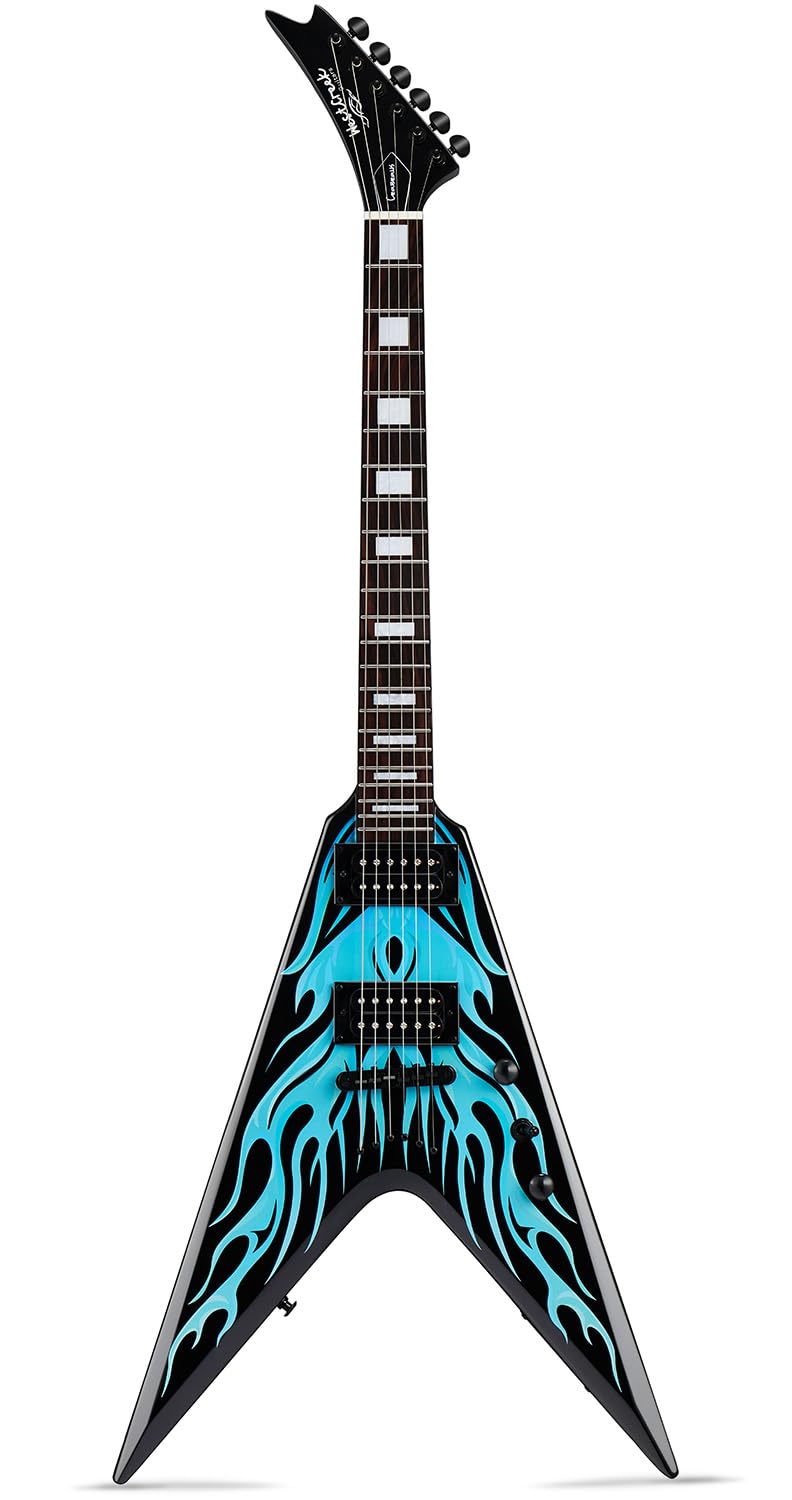WestCreek CERBERUS Solid Body Elektrische Gitaar, V Heavy Metal