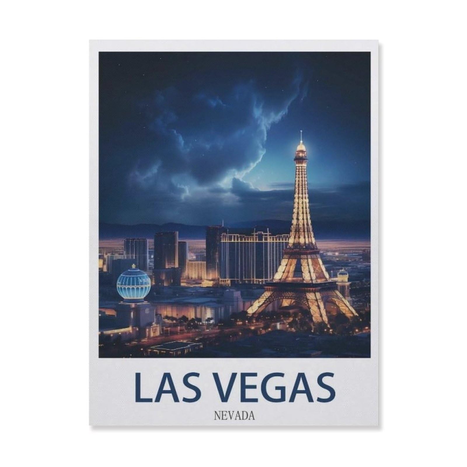 Las Vegas Nevada，Vintage Tin Signs Funny Metal Tin Sign Wall Art Garden House Plaque for Bathroom Kitchen Cafe Wall Halloween Christmas Decor(15x30cm）6x12 inch-EI66
