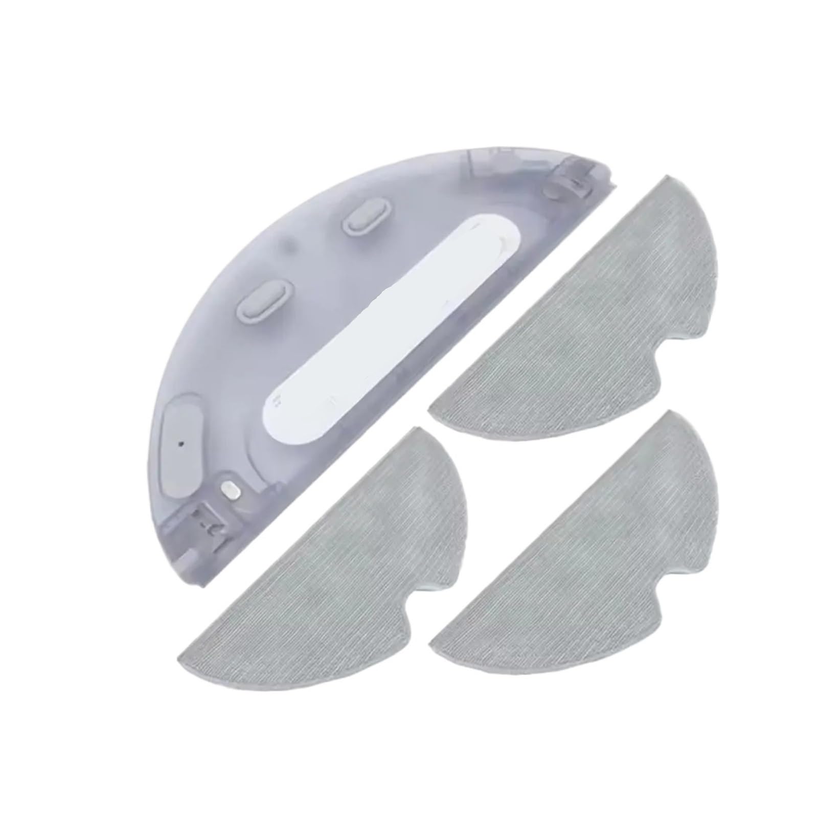 HIZON Water Tank for Mijia 2C Vacuum-Mop 2 STYTJ03ZHM Robot Vacuum Cleaner Water Tank Mop Cloths Replace Accessories(SET2)