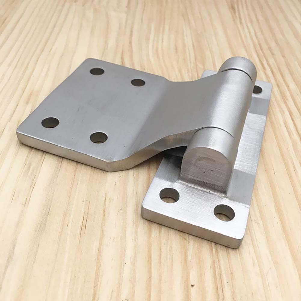 2 Piezas Industrial Bisagras para Servicio Pesado Bisagras De Puerta 4 Pulgadas Espesado Cepillado Bisagra De Acero Inoxidable (110x108x7mm)