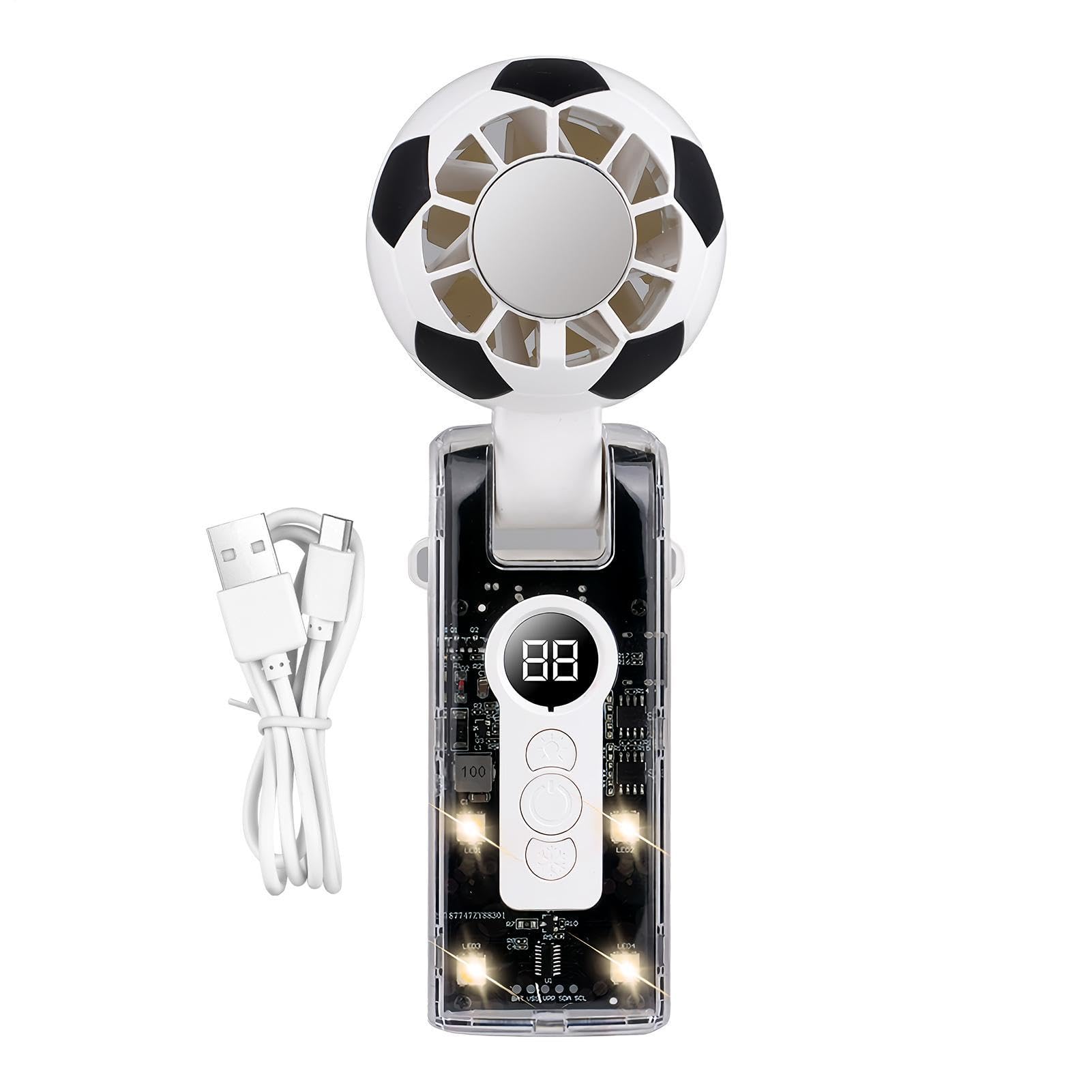 Ventilateur portatif pliable extérieur pour randonneurs et concerts