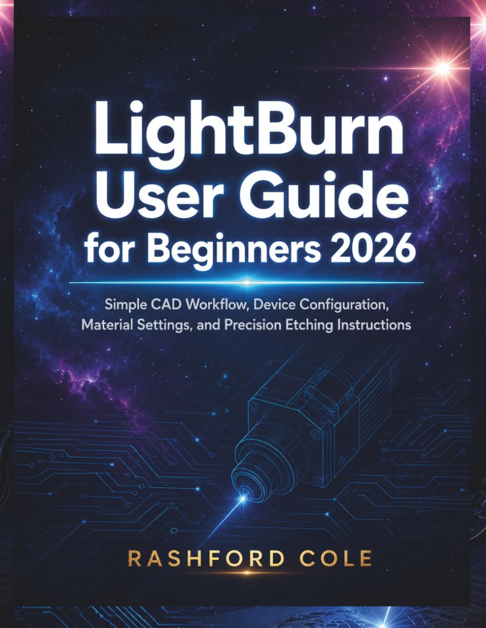 LightBurn User Guide for Beginners 2026: Simple CAD Workflow, Device Configuration, Material Settings, and Precision Etching Instructions