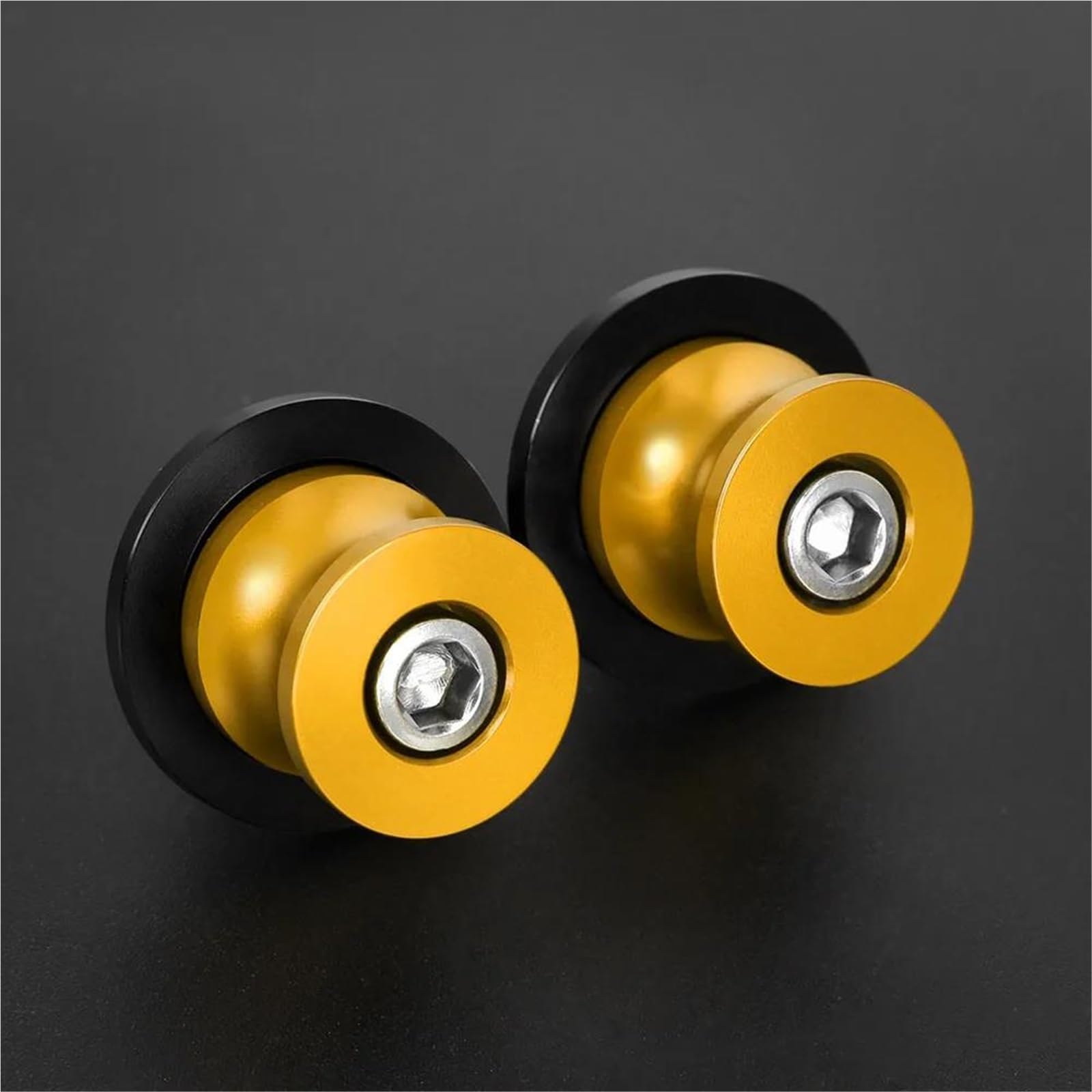 Bobines de bras oscillant 6mm CNC en alu taillé dans la masse pour YZF R3 2015-2022