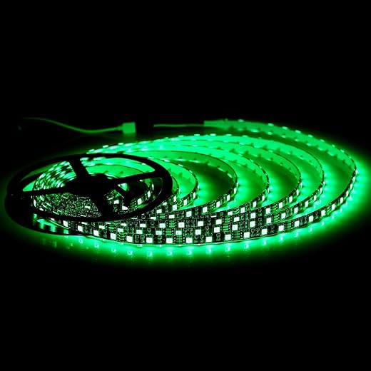 amiciVision 5M Green LED Strip Light for Home, Office, Bedroom &amp; DIY Projects | Diwali &amp; Christmas Decoration Lights | Fle...