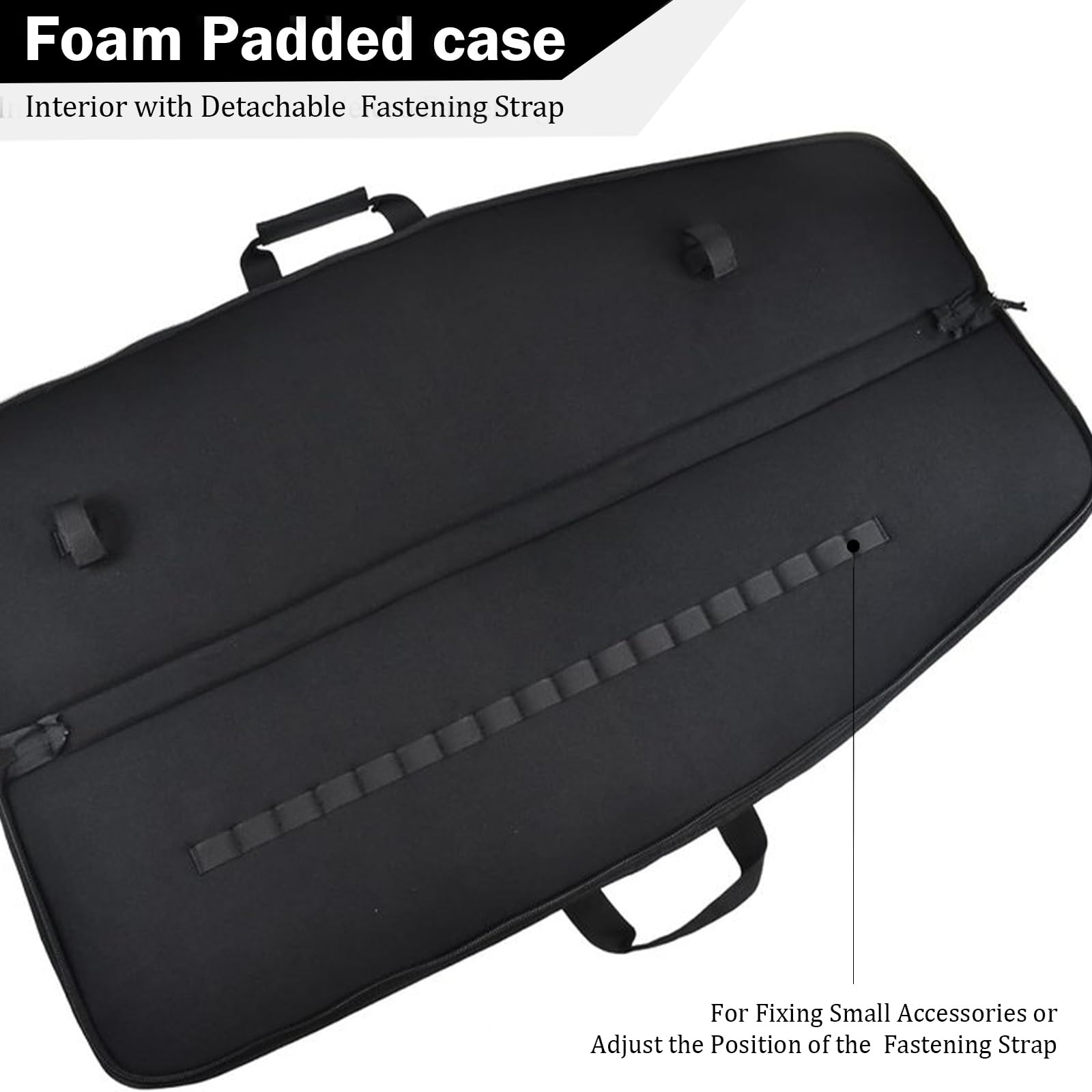 Snapklik.com : Soft Gun Rifle Case Padded, Ar15 Tactical Shotgun Bag ...