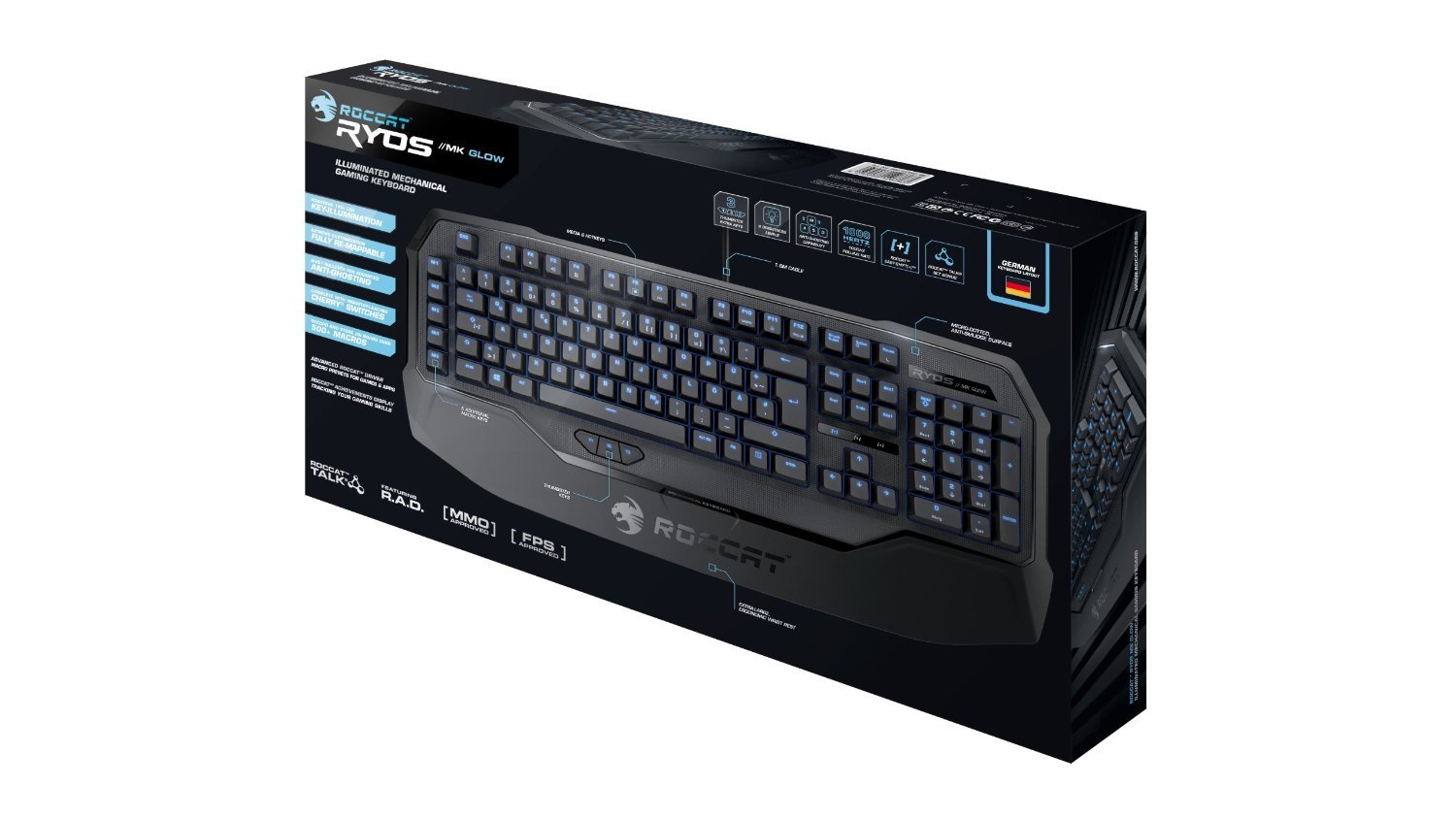 ROCCAT RYOS MK PRO メカニカルキーボード Roccat Ryos MK Pro Review | PCMag