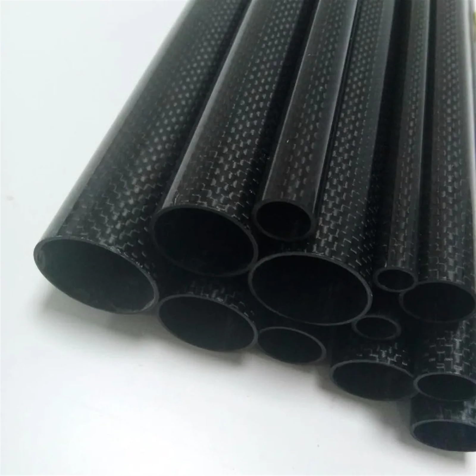 Carbon Fiber Tube 3K Glossy Surface Diameter 10mm 12mm 14mm 16mm 18mm 22mm 24mm 26mm 28mm 30mm 32mm Length500mm Carbon Fiber Square Tube(8mmx10mmx500mm)