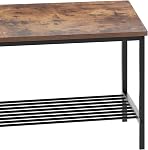 soges 4 Pieces Dining Table Set,43.3 inch Kitchen Table Set for 4,Dining Set with 2 Chairs and Bench with Storage Rack,Nesting Furniture Set for Dining Room,Kitchen,Restaurant, 10FJGSGCCZ1008TW