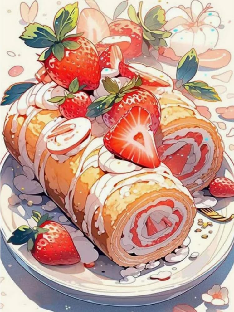 Brennora Stamped Cross Stitch Kits for Adults Bread 11CT Counted Cross-Stitch Embroidery Patterns Beginners Home Decor 16x20 inch
