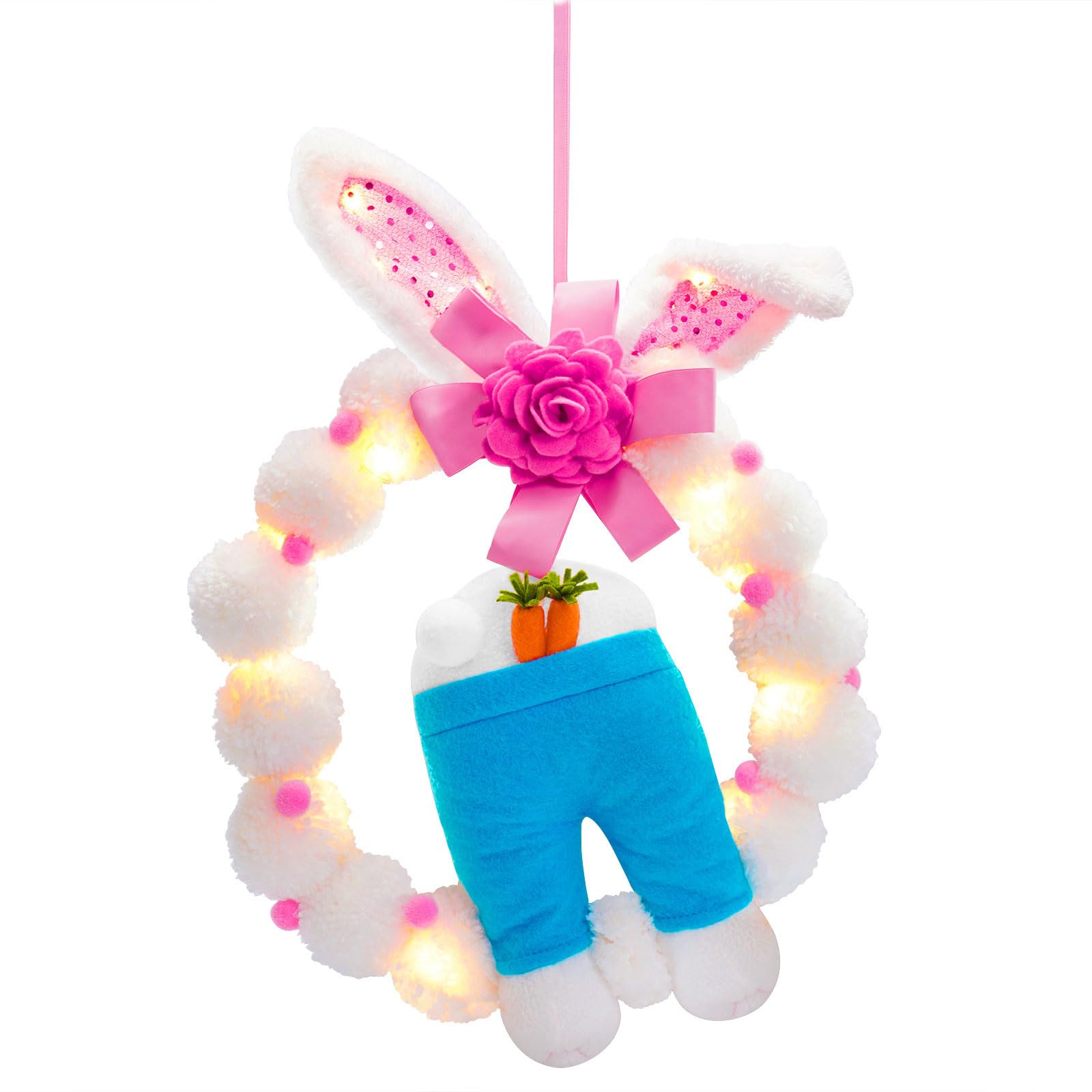 Kaninchen Schlüsselanhänger, stilvolles Kaninchen Hängeornament, Hasen Schlüsselanhänger, personalisierbare Accessoires, weicher Stoffanhänger, perfektes Ostergeschenk