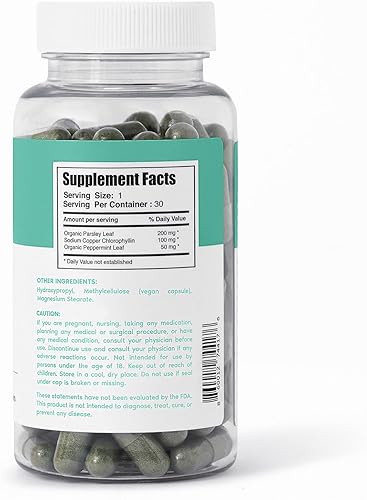 Miniatura 9 de Her Fantasy Box Body Magic  Cápsulas de clorofila - 30 cápsulas veganas para desintoxicación, digestión, salud intestinal, soporte para la piel y