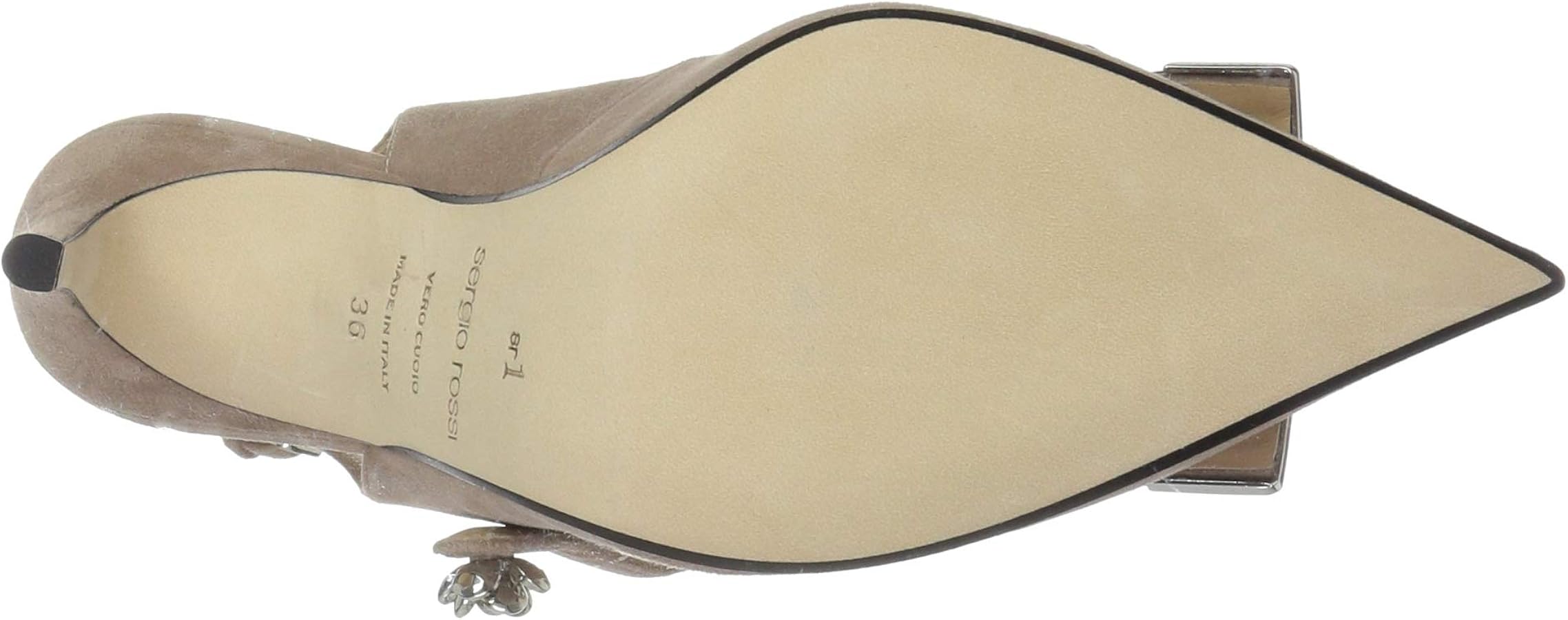 Amazon.com | Sergio Rossi Women's SR1 Pump, Cipria 1, 40