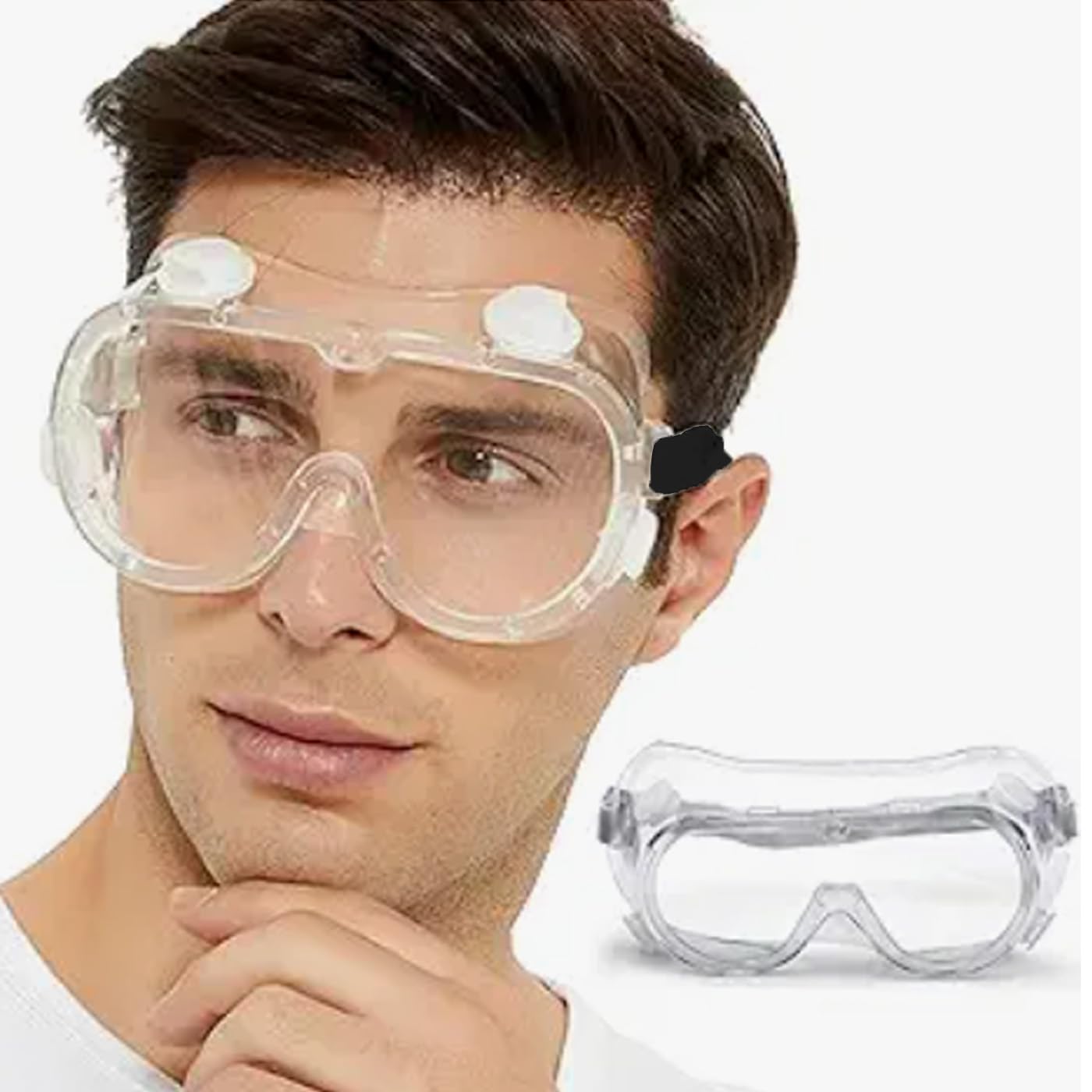 YESHLiky 1 Pc Adjustable Eyelash and Eyebrow Protector Shower Goggle Shield for Eyelash Extensions Microblading Aftercare