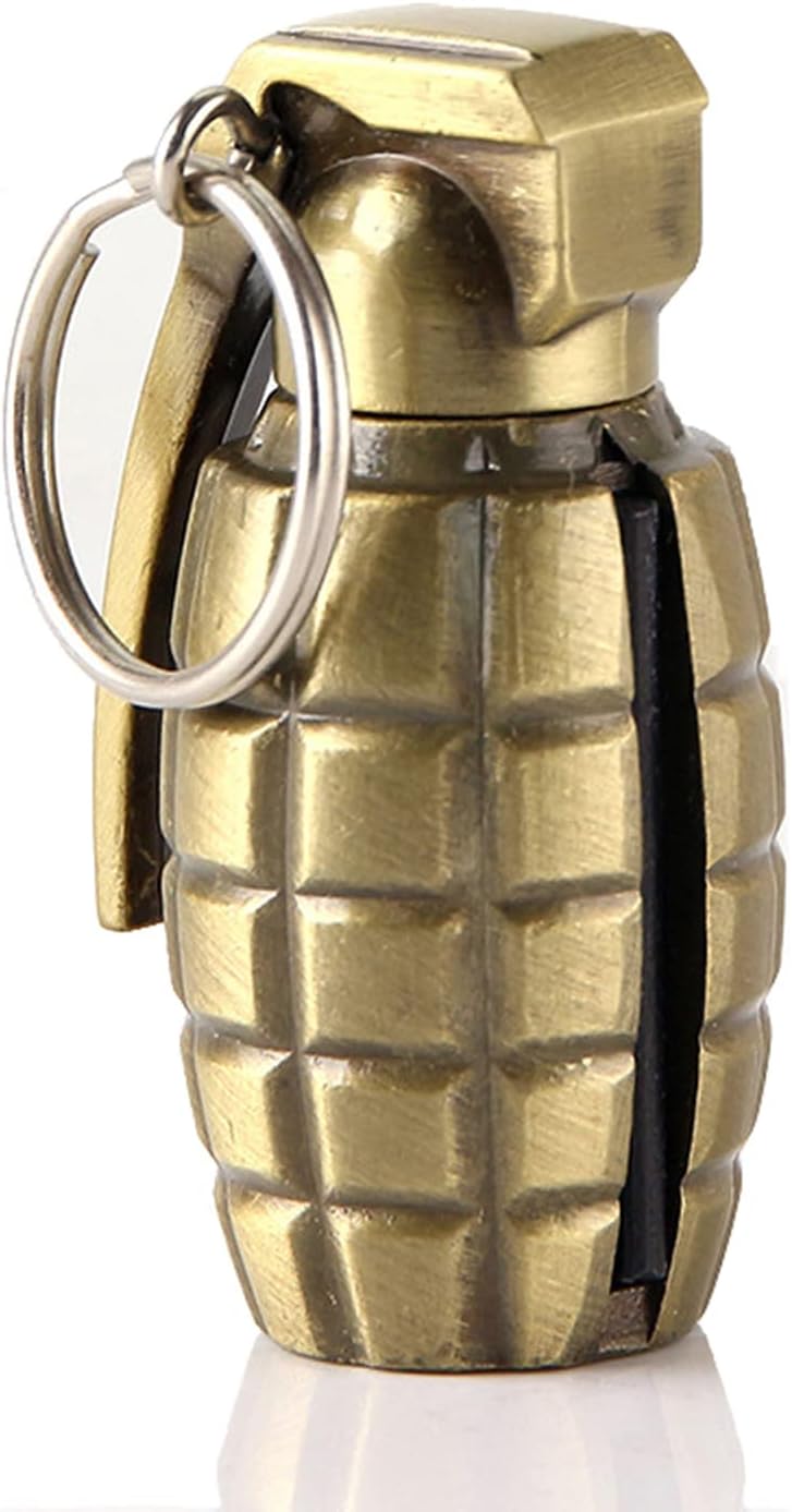 Permanent Flint Keychain,10000 Times Reusable Match,Trench