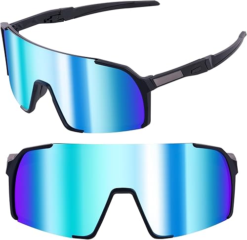 Gafas de sol polarizadas de béisbol para jóvenes, TR90 con marco para niños y adolescentes, gafas de sol de sóftbol para correr y niños