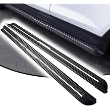 Running Boards for GWM HAVAL H6 GT 2020-2025 | 2PCs Aluminum Fixed Side Steps | No Drill Bolt-On Kit | Rail Board SUV Accessories Black 1 Set HJG