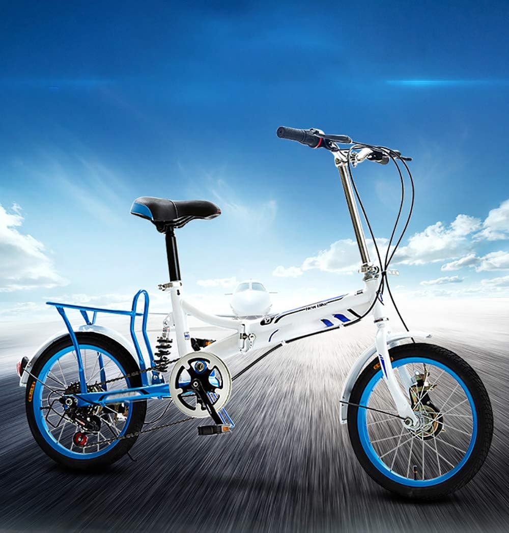 STRTG Folding Bike, Bicicletta trasportabile Bicicletta Pieghevole, Città  Microbike, Mini piegabile Bici, per 16 Pollici Uomini e Donne Bambini  Bicicletta Pieghevole : Amazon.it: Sport e tempo libero