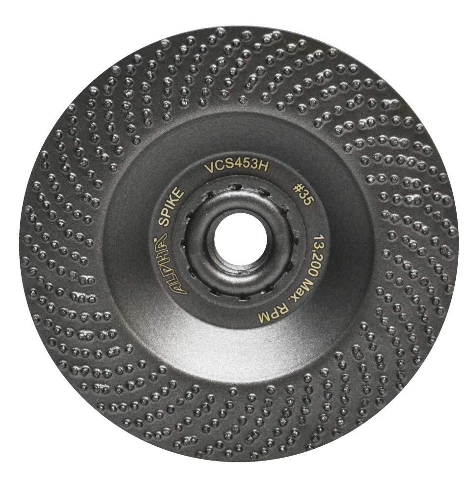 Alpha Spike Grinding Disk VCS453H 4-1/2