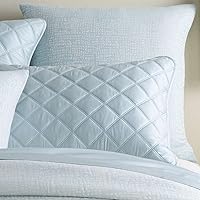 Vista 11 de Pine Cone Hill Funda acolchada de seda marfil sólido, tamaño King, patrón sólido marfil