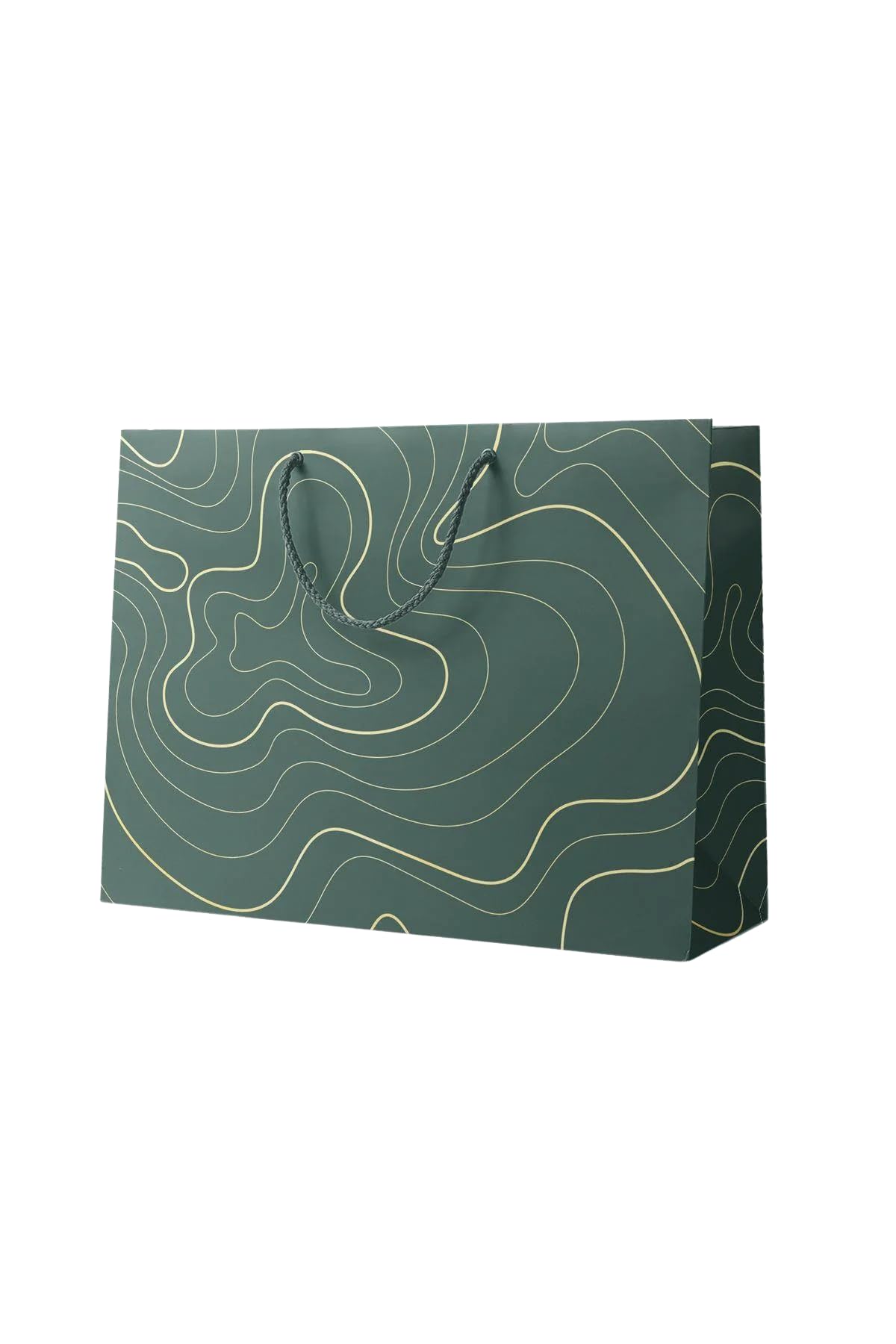 Inoverse Duże torebki na prezenty 37 x 25 + 11 cm 25 sztuk, torebki