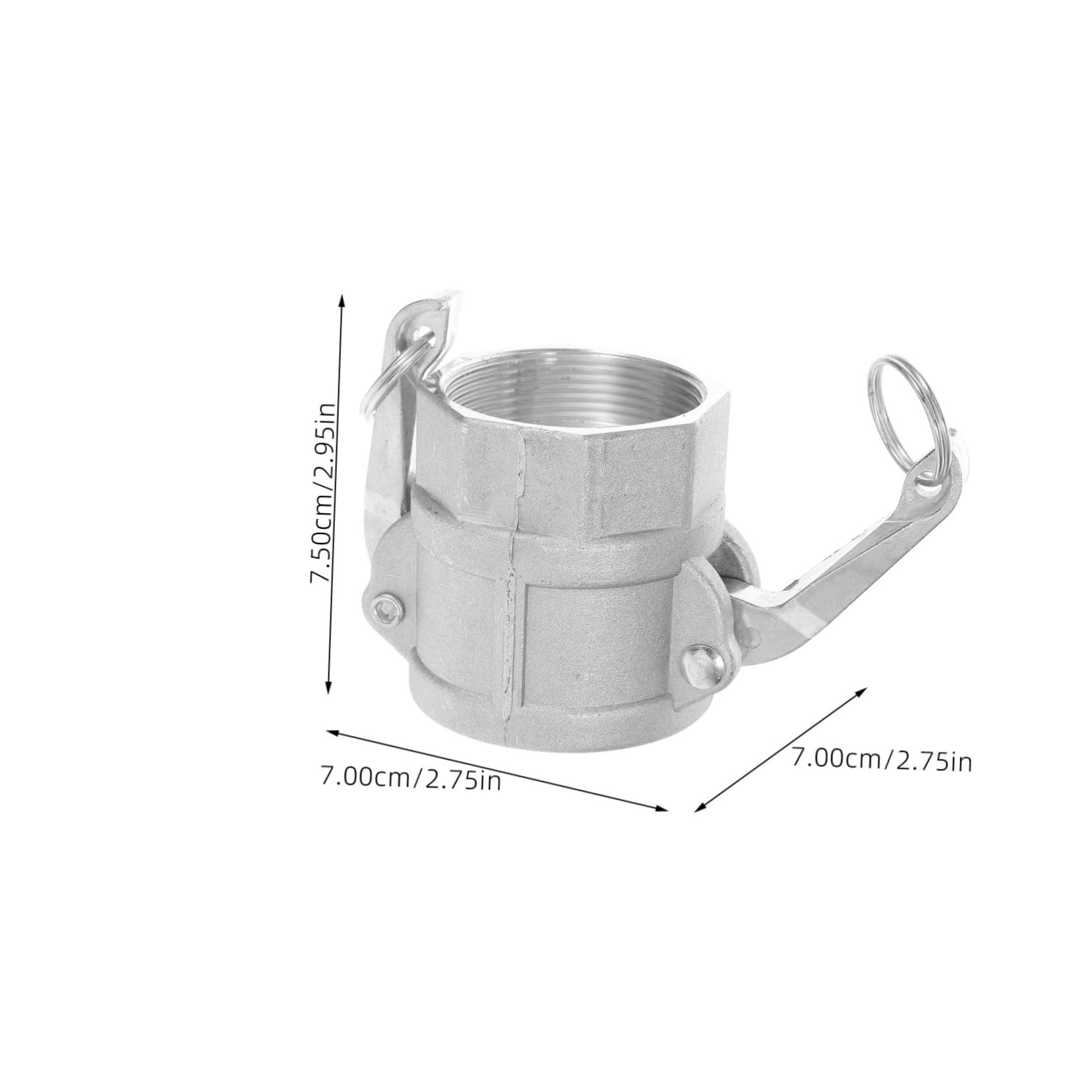 NAMOARLY Fitting Stainless Steel Heavy Duty Hose Connector Quick Connect Adapter Female Thread Coupling for Plumbing