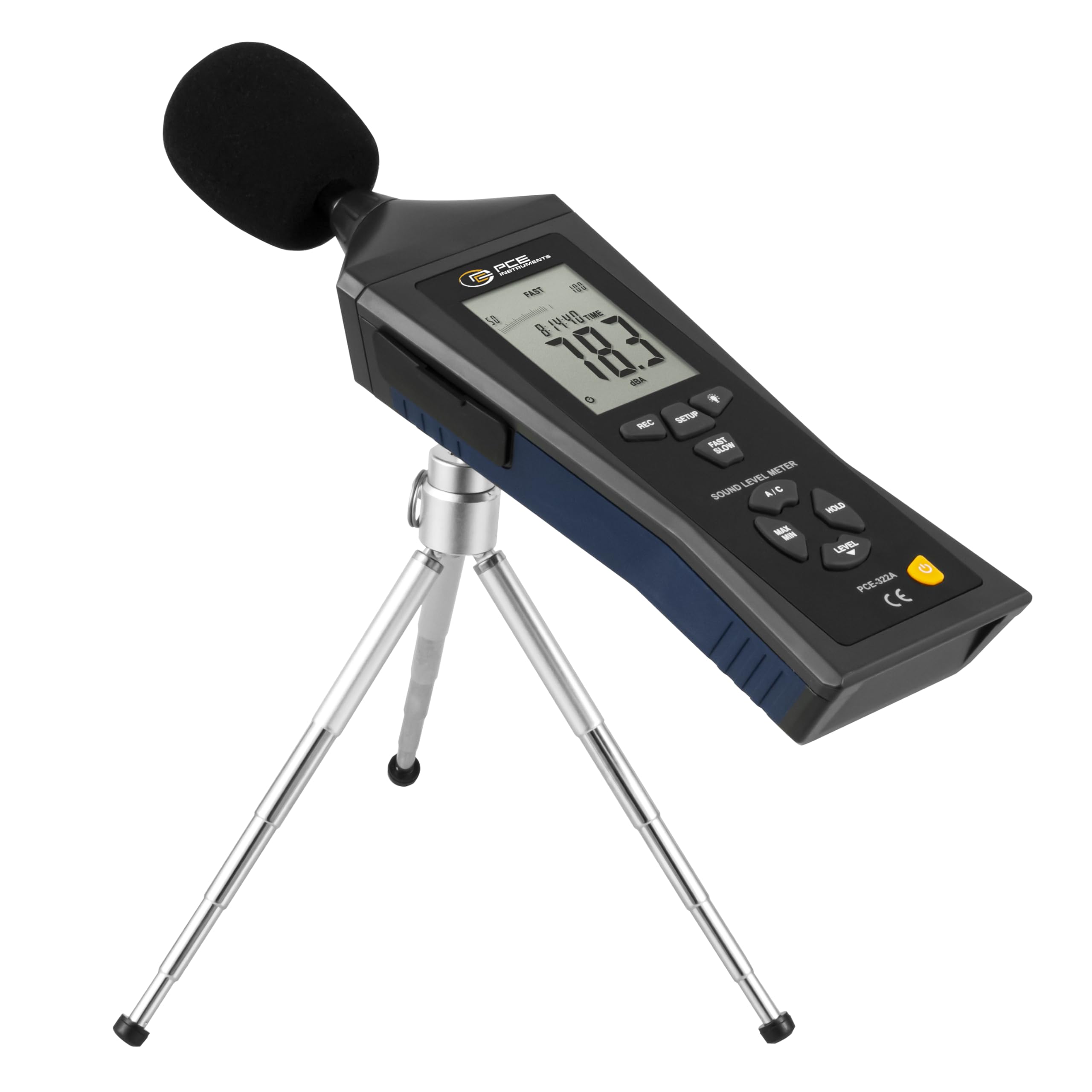 Sonómetro con calibrador acústico PCE-322-SC43 | PCE Instruments
