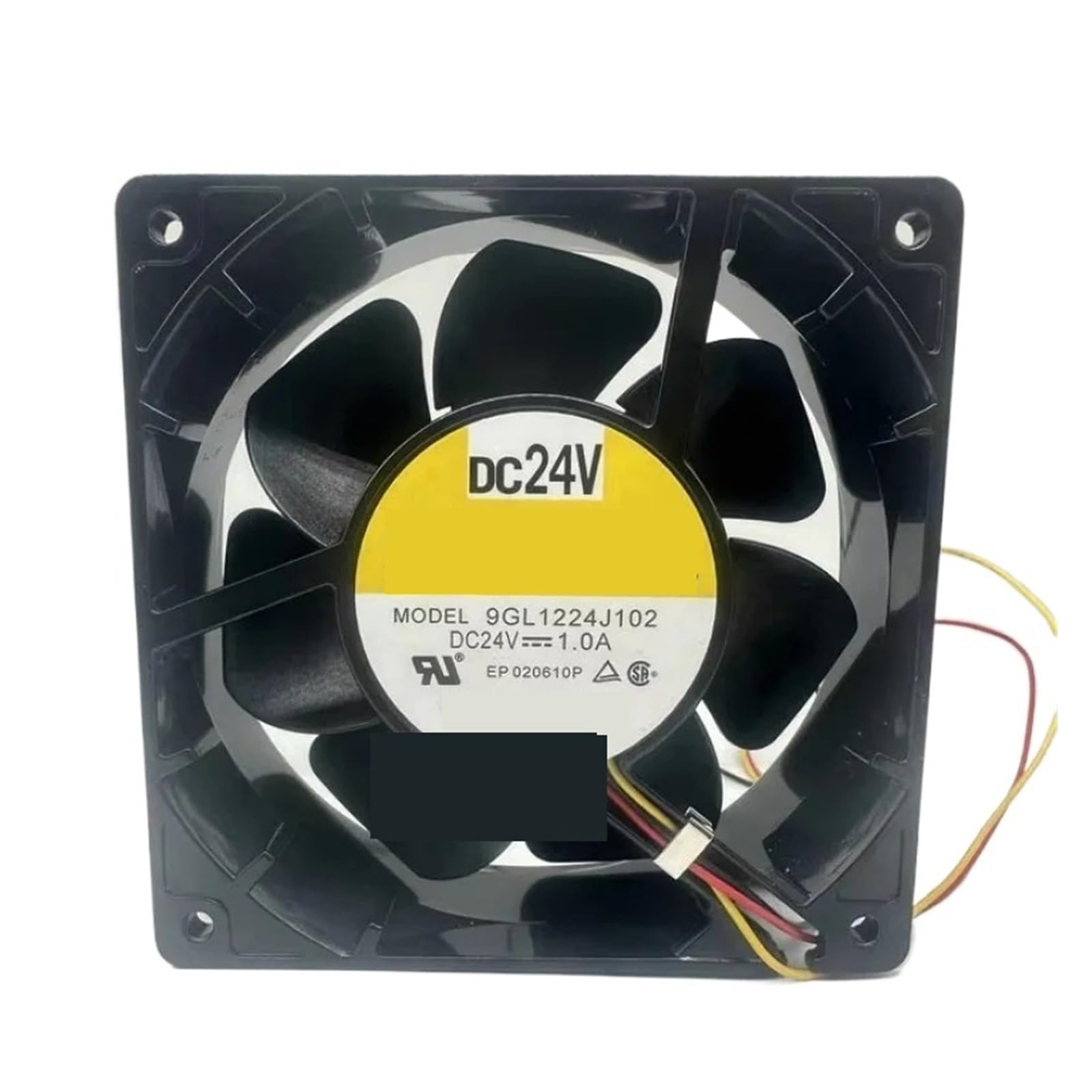 BRODEFUP 12038 9GL1224J102 DC24V1.0A 12CM 3-Wire Cooling Fan