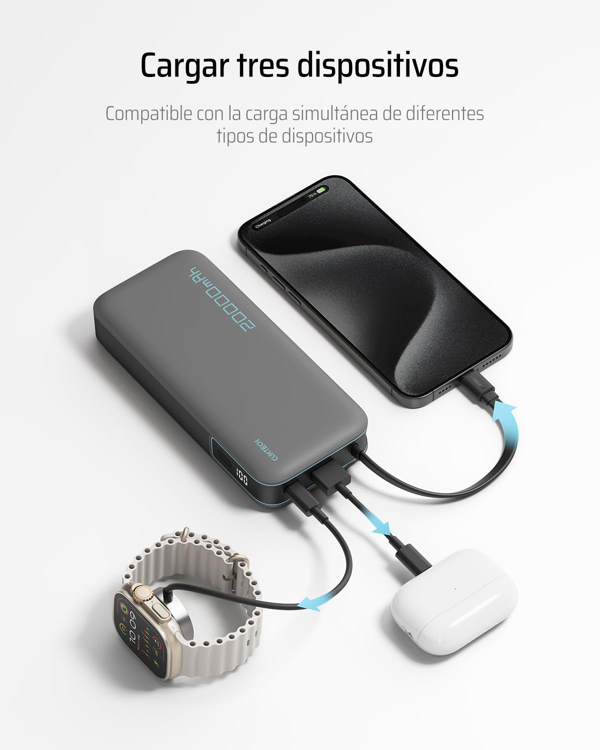 CUKTECH 65W GaN Charger & 45W 20000mAh Power Bank Set