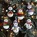 Bucilla Felt Applique 6 Piece Ornament Making Kit, Snow Much Fun, Perfect for DIY Arts and Crafts, 89492E