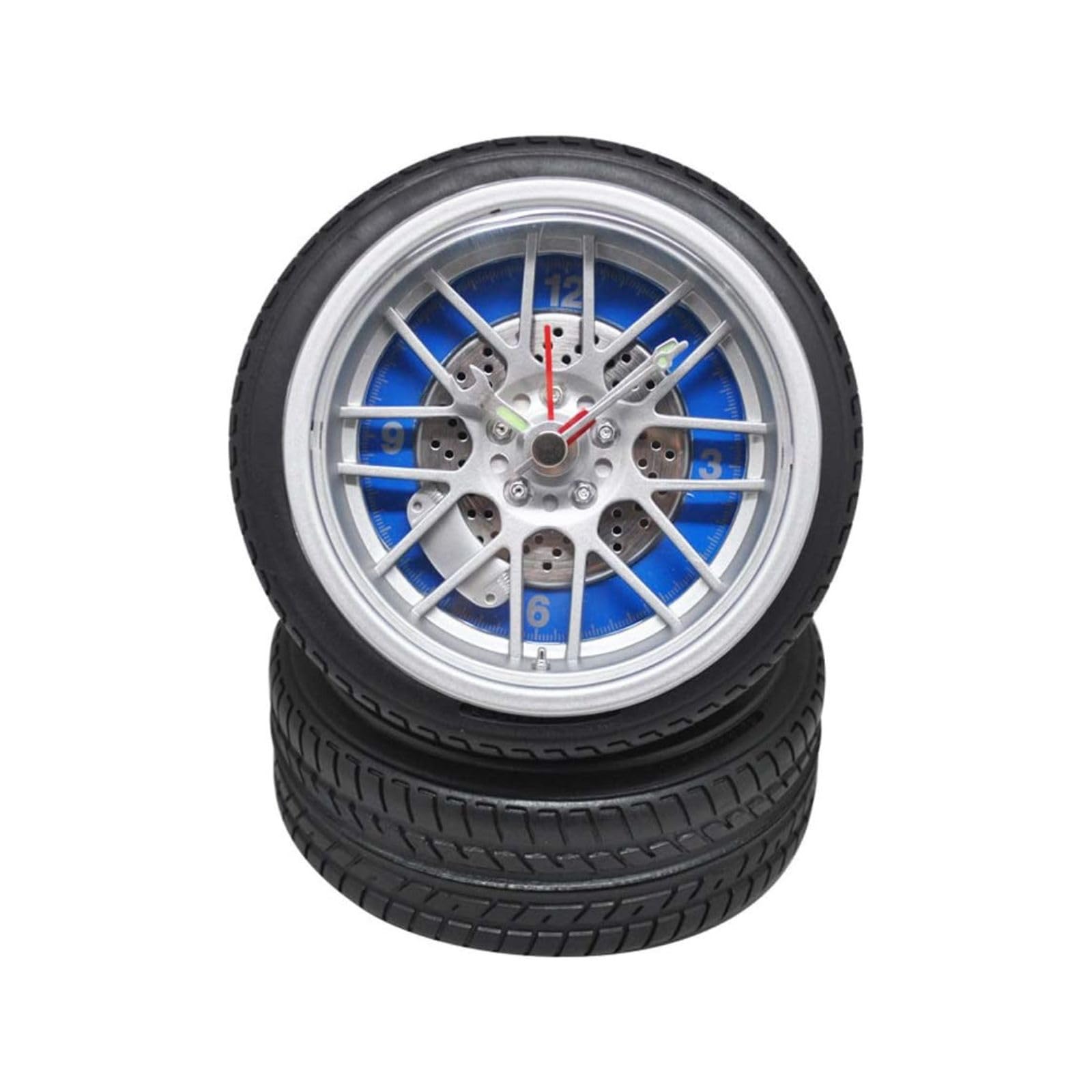 新品タイヤホイール時計 Amazon.co.jp: 【Amazon限定ブランド】 タイヤ型クロック