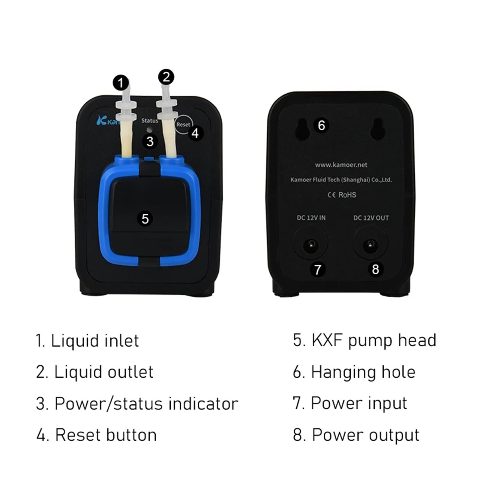 1 pompe doseuse X1 PRO 2 V2 for aquarium/doseur de nutriments | EU