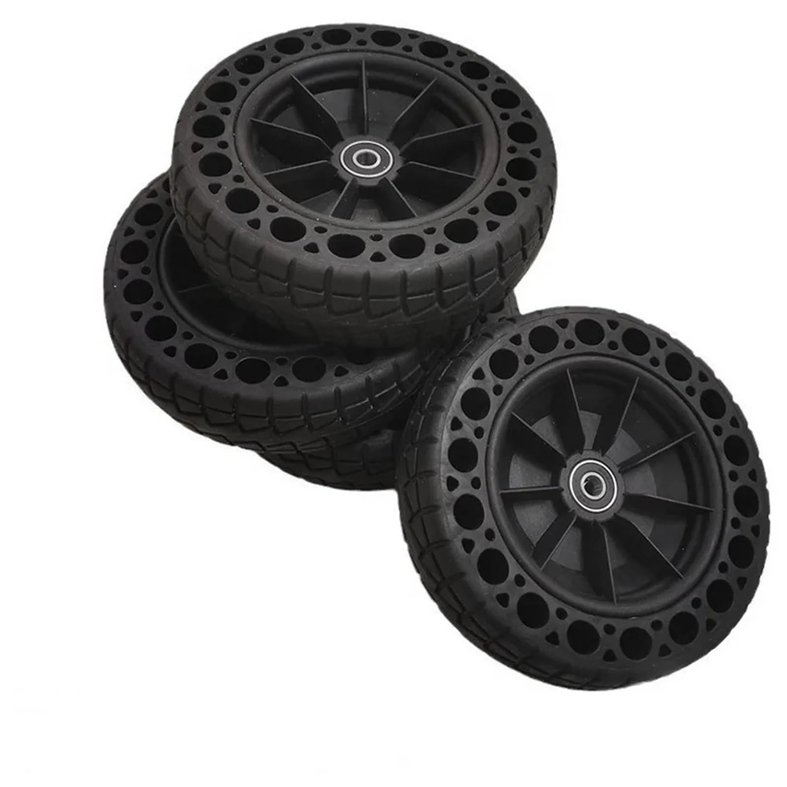 Compatibile con pneumatici fuoristrada solidi a nido d'ape da 4,5 pollici | Parti di ruote non gonfiabili for fishboard e longboard elettrici
