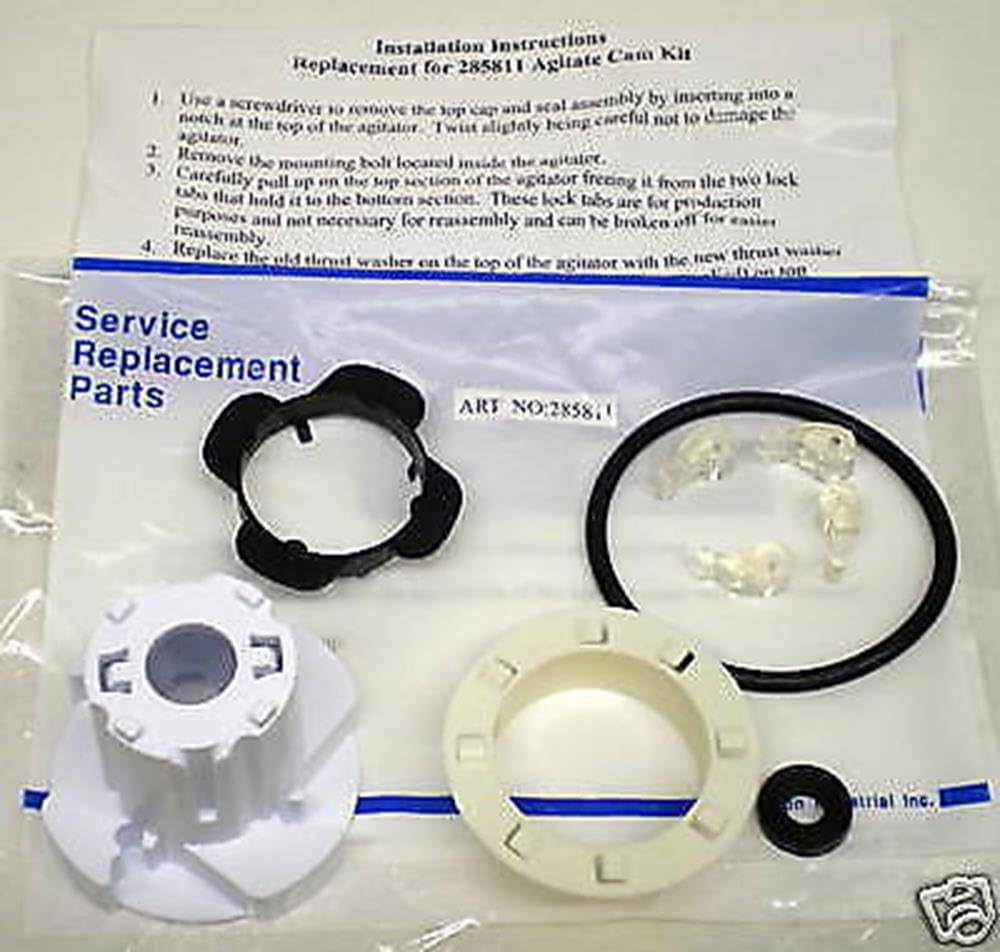 Major Appliances 285811 Washer Agitator Dogs Cam Kit for
