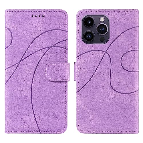 Étui iPhone 14 Pro anti-chute avec rangement cartes et dragonne