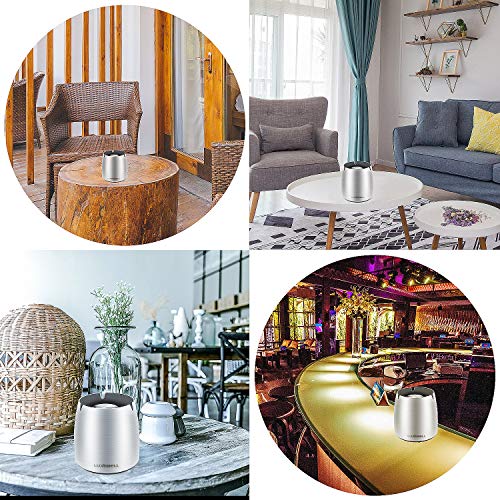 Luxebell Windasbak, asbak met deksel van roestvrij staal, binnenasbak met antislip bodem, draagbare asbak voor tuin en balkon - Image 8