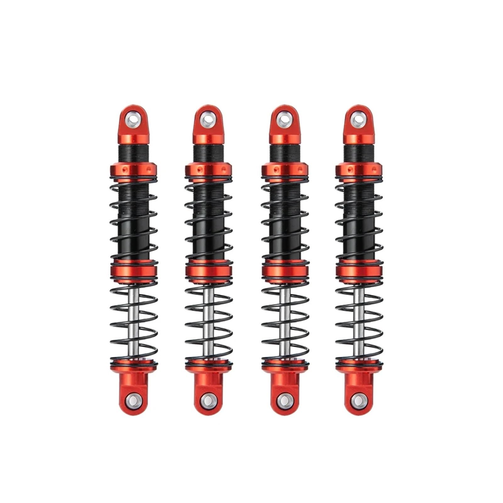 Für D90 Für SCX10 Für TRX4 1/10 RC Auto LKW 4 Stücke Set Öl Einstellbar Für Frühling Stoßdämpfer Dämpfer 75 85 95 105 115 125mm Teile RC Autoteile Zubehör