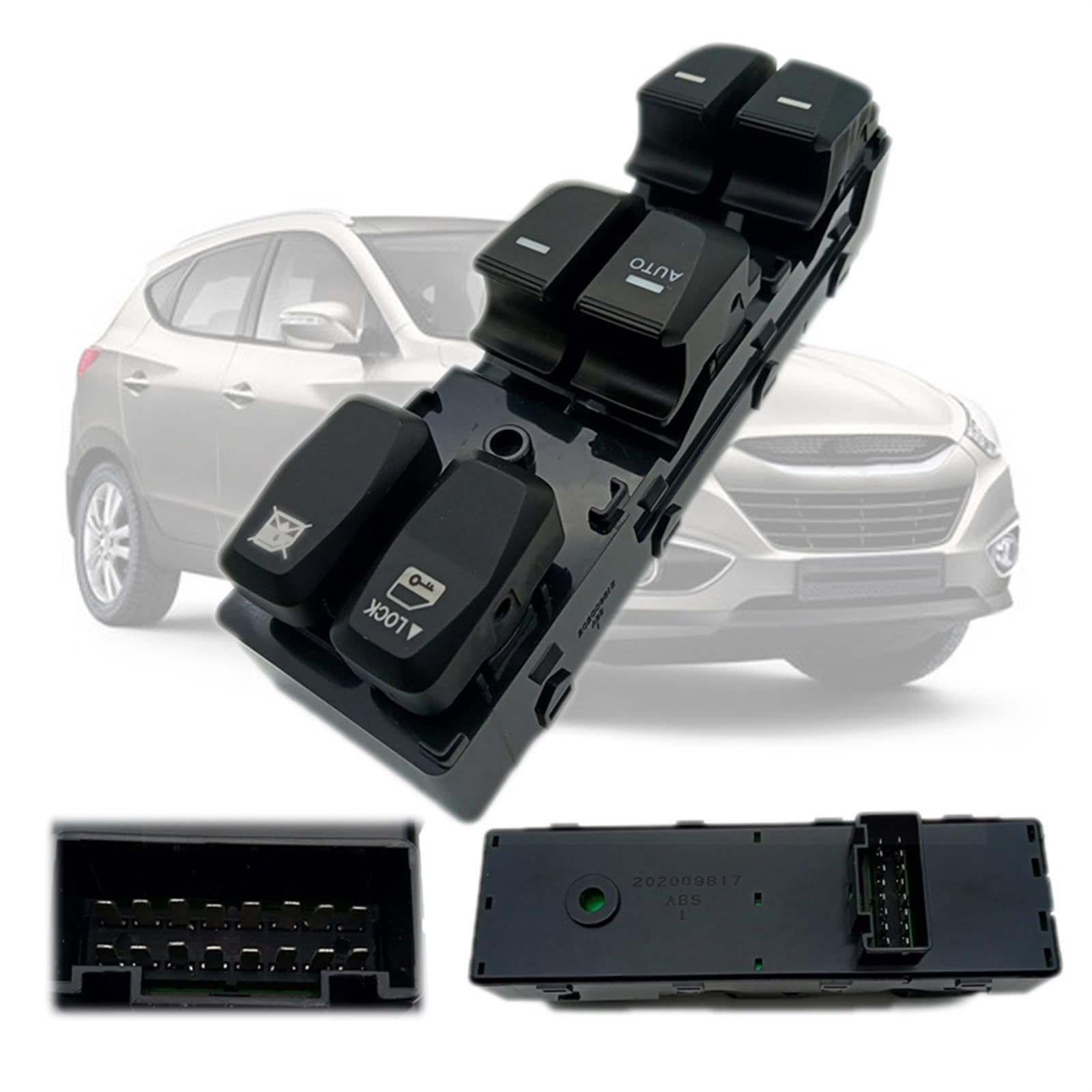 Interruttore di controllo del sollevatore elettric Per Hyundai IX35 2009-2015 935702Z000 Parti della finestra di potere 1Pc Tasto di interruttore di controllo della finestra di potere 93570-2Z000 Inte