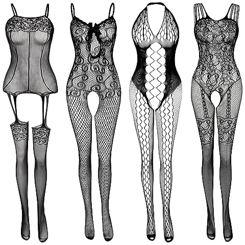 JDiction Fishnet Lingerie 4 Pack Cover