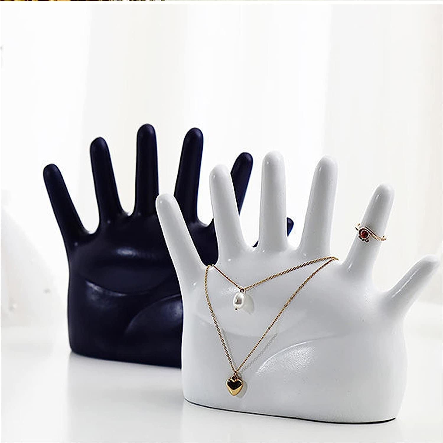 Porte-bijoux Avec 6 Emplacements Pour Bagues – Vert, Sans Marque, élégant